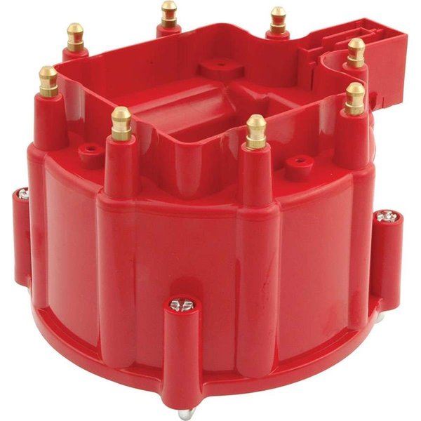 Allstar HEI Replacement Distributor Cap for GM; Red ALL81204